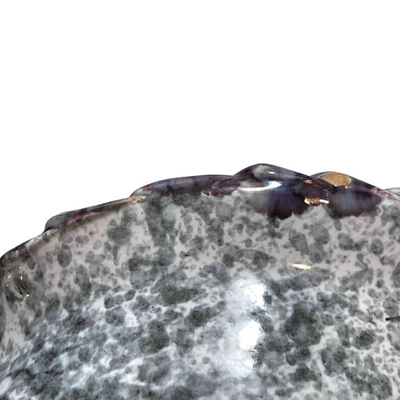 Vintage 1960s Signed Fratelli Fanciullacci Italian Majolica Pottery Conch Shell - Picture 8 of 10